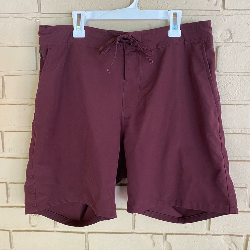 Ten Thousand The Foundation Short Mens Large Maroon 7” Training Shorts Lined